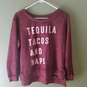 Tequila Tacos Naps Sweater